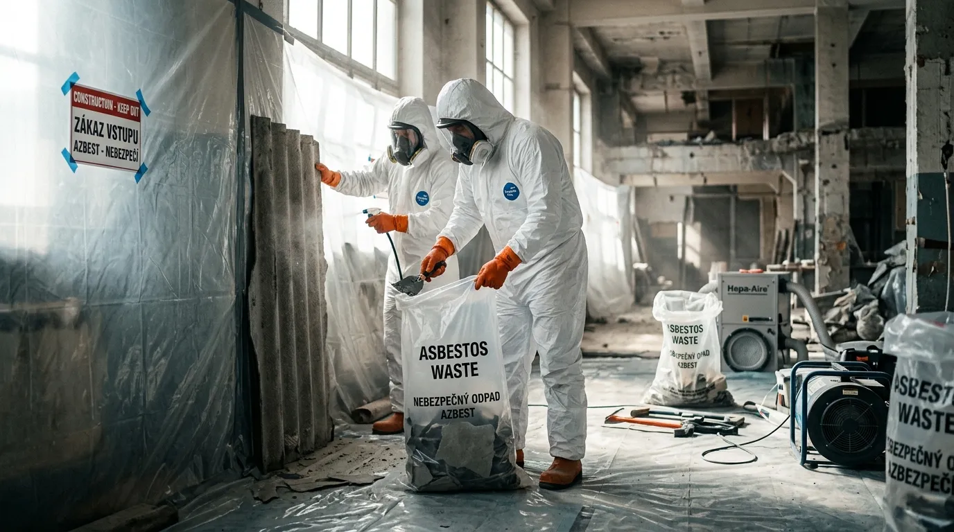 Azbest likvidace: Odborný průvodce sanací, legislativou a ceníkem 2026