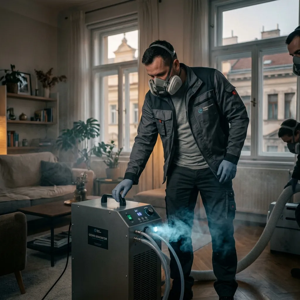 Čištění ozonem Praha