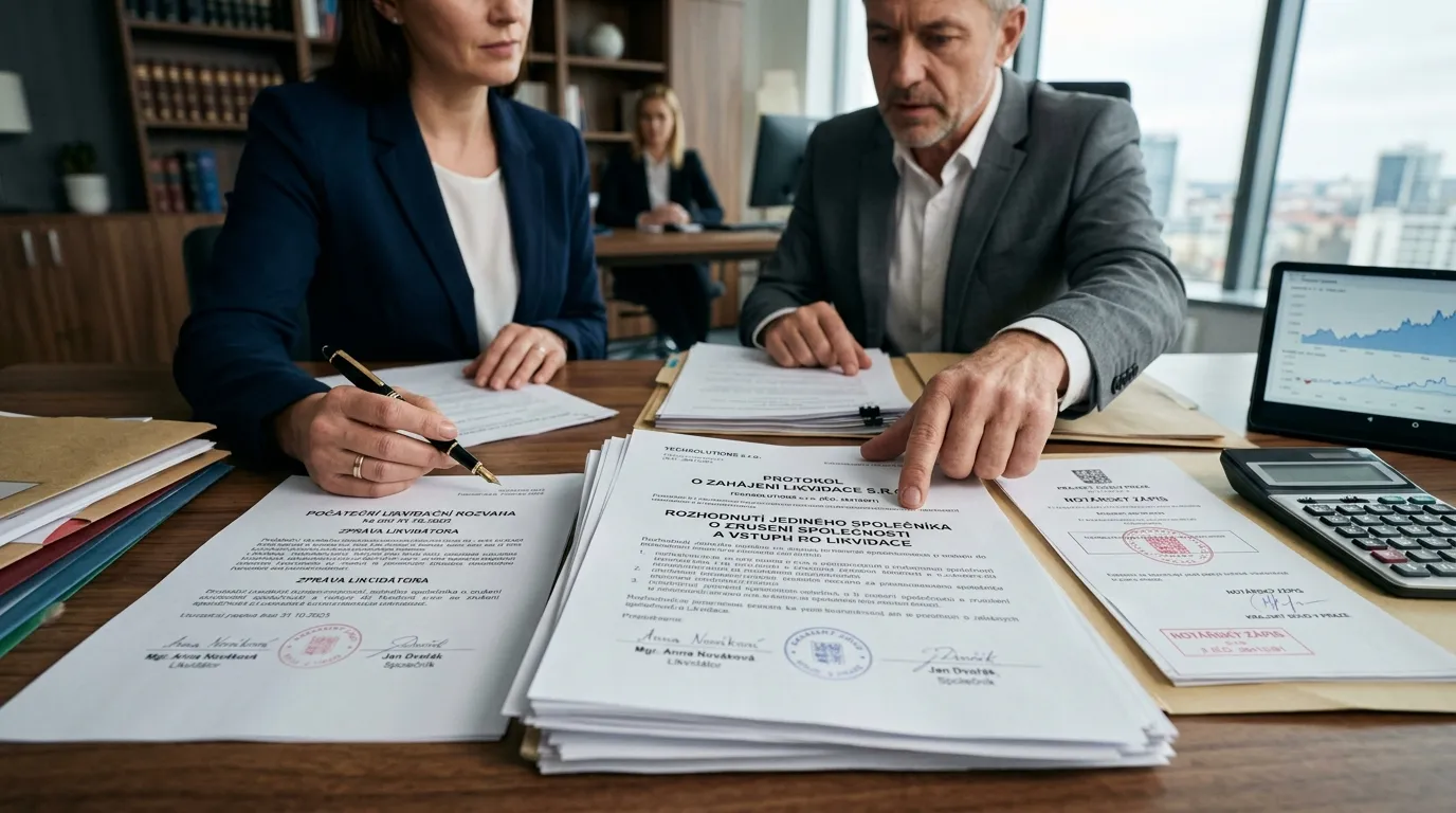 Likvidace s.r.o.: Kompletní průvodce a postup pro úspěšné zrušení společnosti